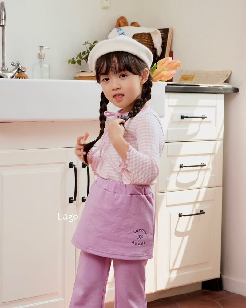 Lago - Korean Children Fashion - #littlefashionista - Bootscut Skirt - 6