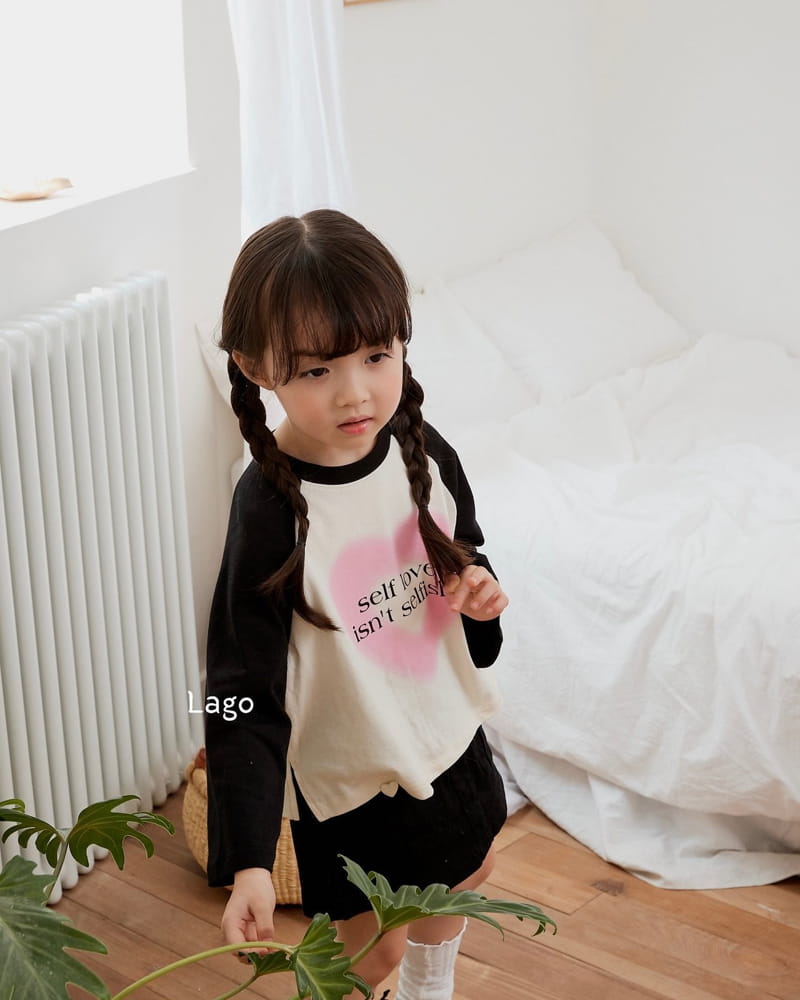 Lago - Korean Children Fashion - #magicofchildhood - Love Raglan Sweatshirt - 3