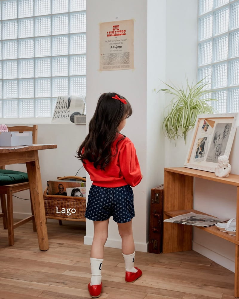 Lago - Korean Children Fashion - #magicofchildhood - Rose Sweatshirt - 2