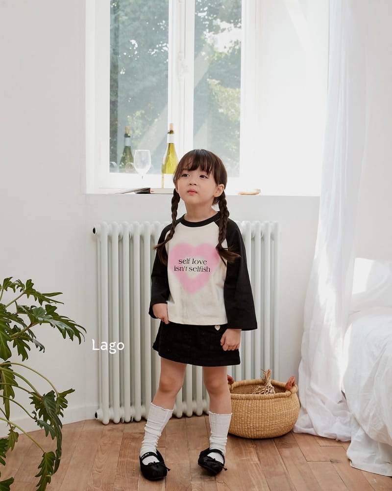 Lago - Korean Children Fashion - #prettylittlegirls - Love Raglan Sweatshirt - 5