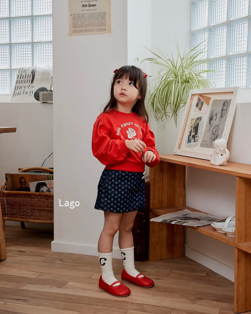 Lago - Korean Children Fashion - #minifashionista - Rose Sweatshirt - 4