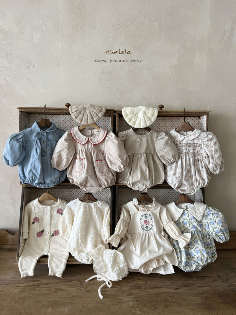 Lala - Korean Baby Fashion - #onlinebabyboutique - Square Bodysuit - 12