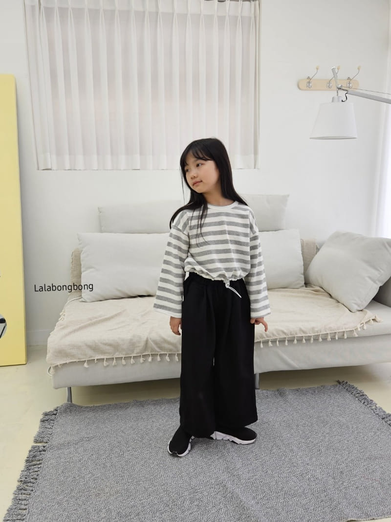 Lalabongbong - Korean Children Fashion - #Kfashion4kids - Two Tuck Pants - 6