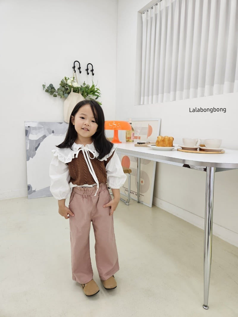 Lalabongbong - Korean Children Fashion - #childofig - Frill Pants - 3