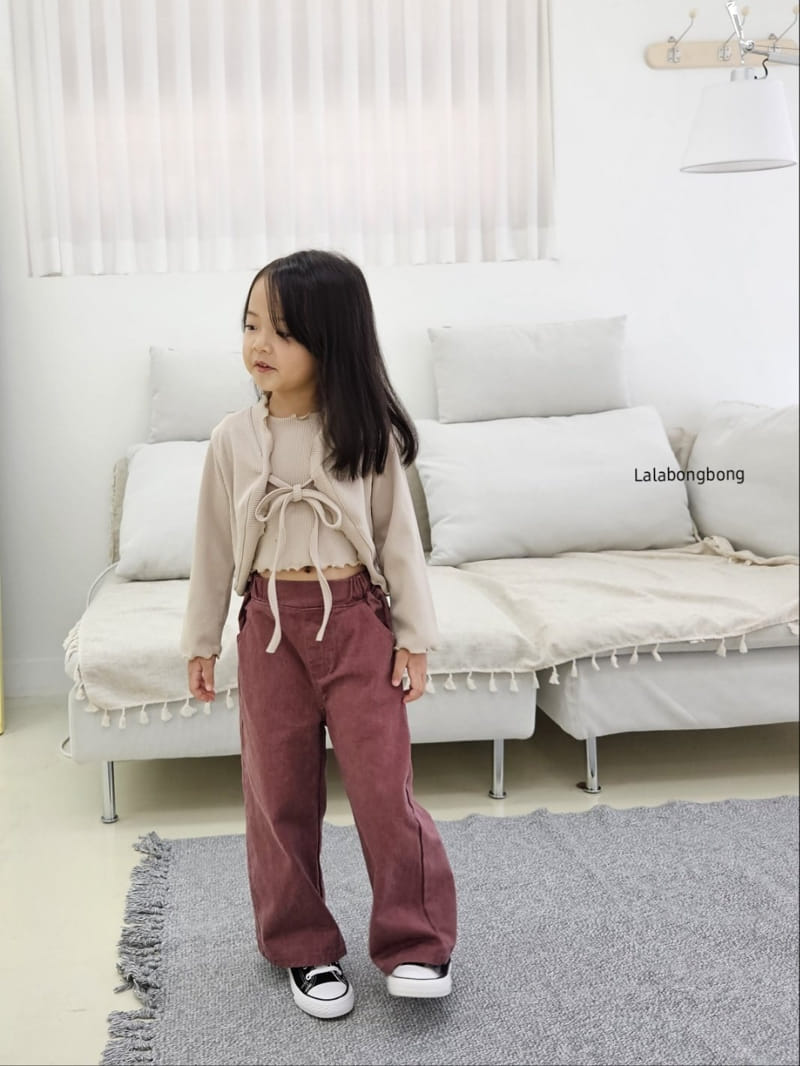 Lalabongbong - Korean Children Fashion - #childofig - Powder Cardigan - 12
