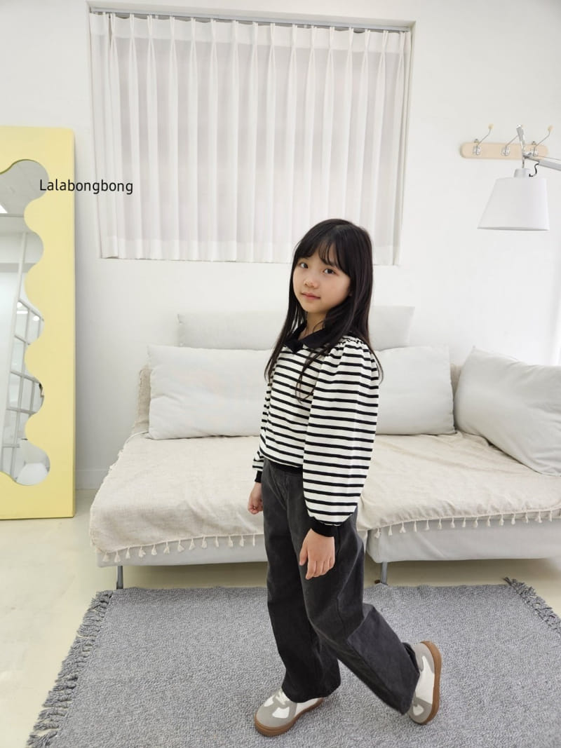 Lalabongbong - Korean Children Fashion - #childofig - Candy Collar Tee - 10