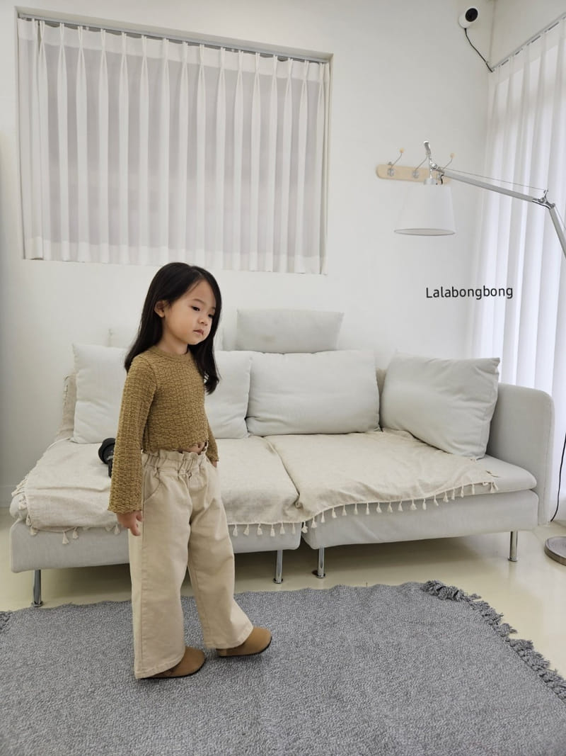 Lalabongbong - Korean Children Fashion - #childofig - Frill Pants - 4