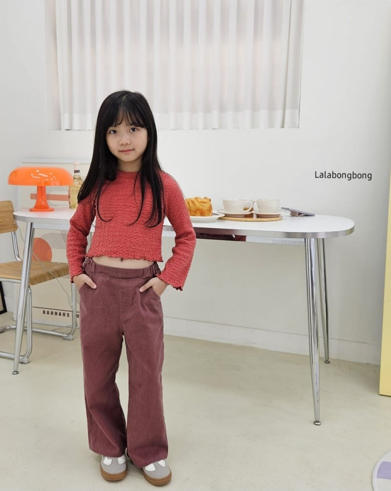 Lalabongbong - Korean Children Fashion - #childrensboutique - Morden Frill Tee - 7