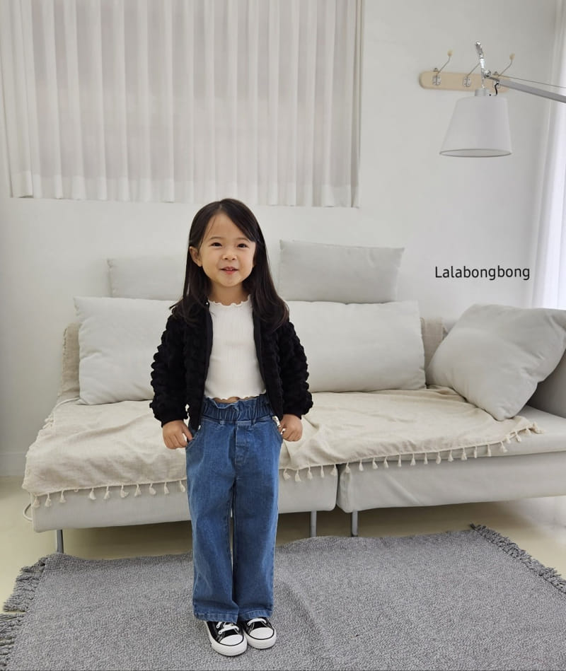 Lalabongbong - Korean Children Fashion - #designkidswear - Pom Jumper - 3