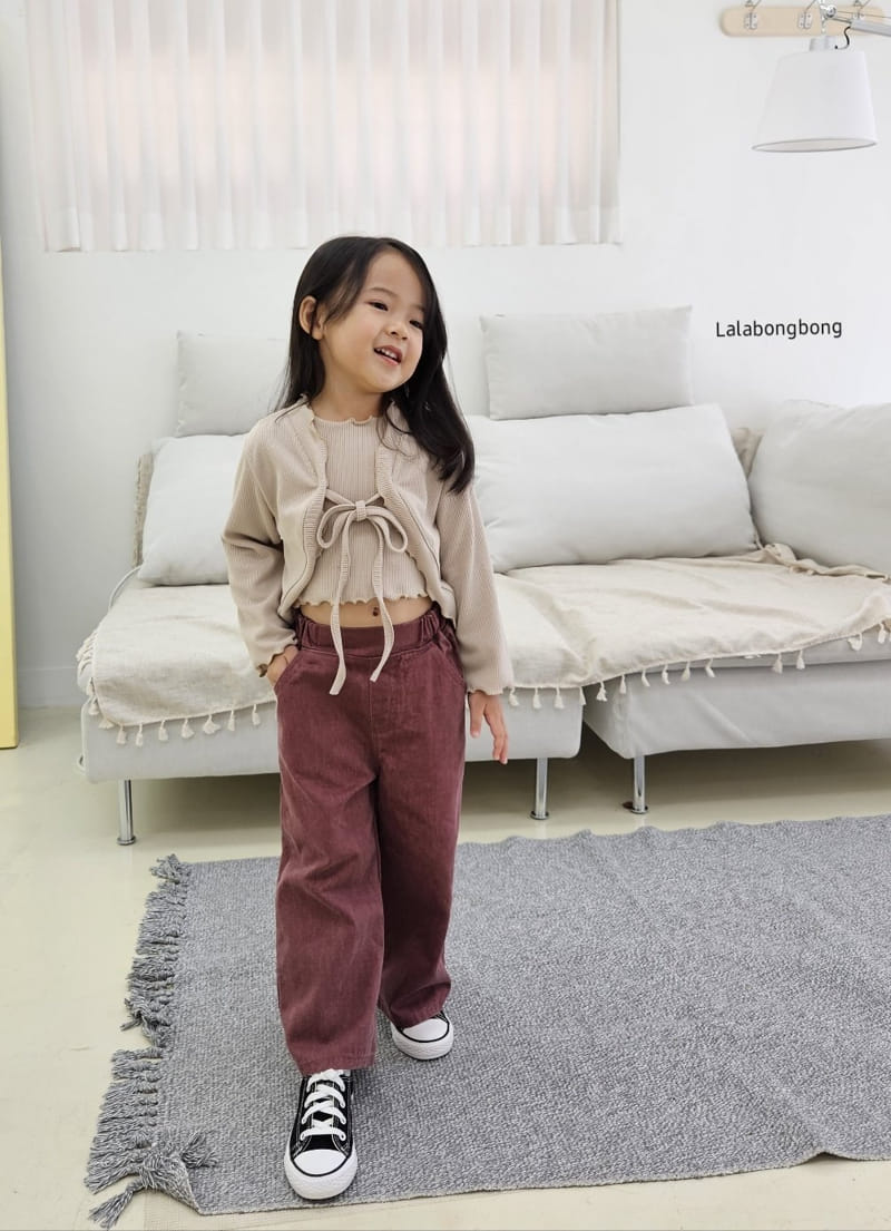 Lalabongbong - Korean Children Fashion - #designkidswear - Powder Tee - 2