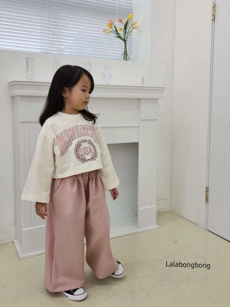 Lalabongbong - Korean Children Fashion - #designkidswear - Manhattan Tee - 6