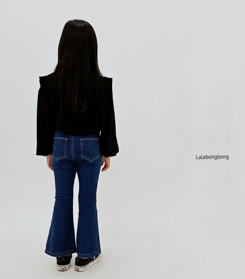 Lalabongbong - Korean Children Fashion - #childrensboutique - Denim Jeans - 4