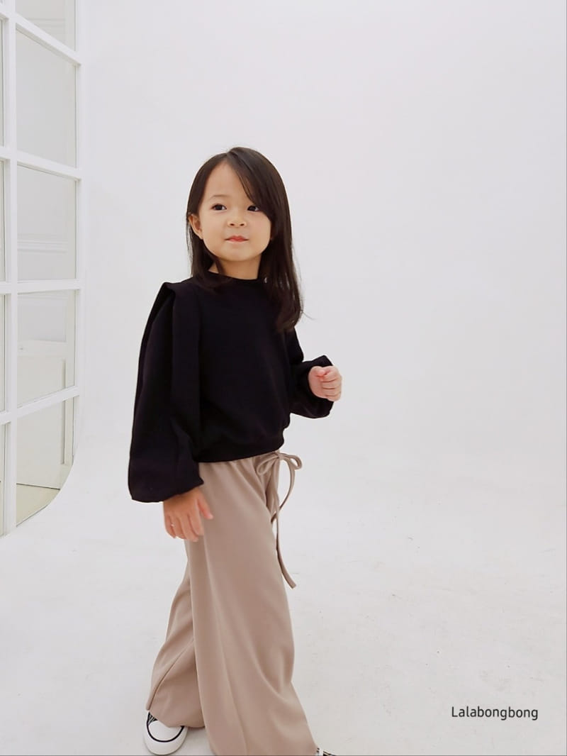 Lalabongbong - Korean Children Fashion - #discoveringself - Natural Pants - 3