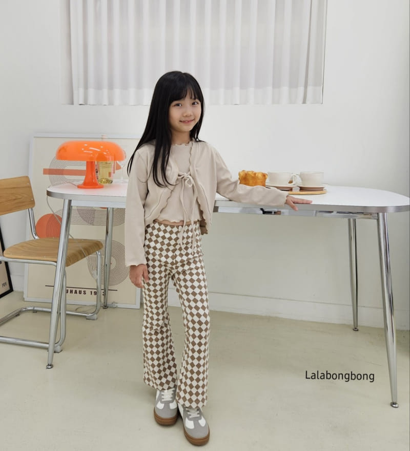 Lalabongbong - Korean Children Fashion - #discoveringself - Powder Tee - 4