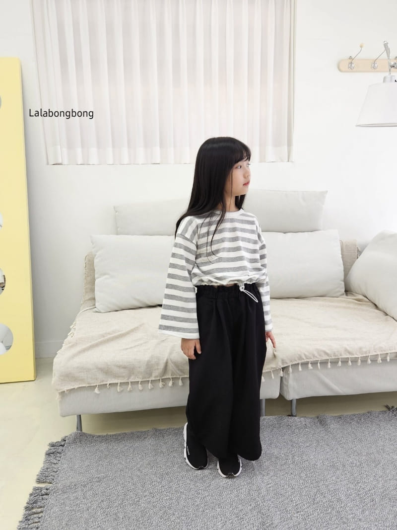 Lalabongbong - Korean Children Fashion - #fashionkids - Two Tuck Pants - 2