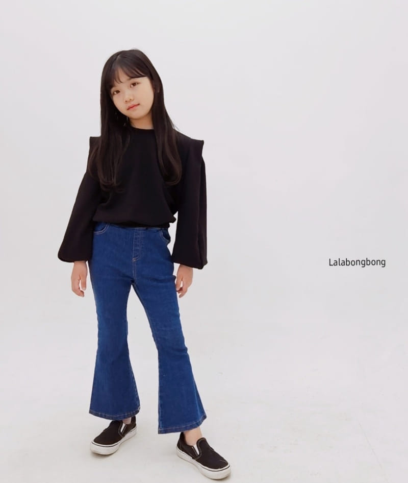 Lalabongbong - Korean Children Fashion - #fashionkids - Denim Jeans - 6