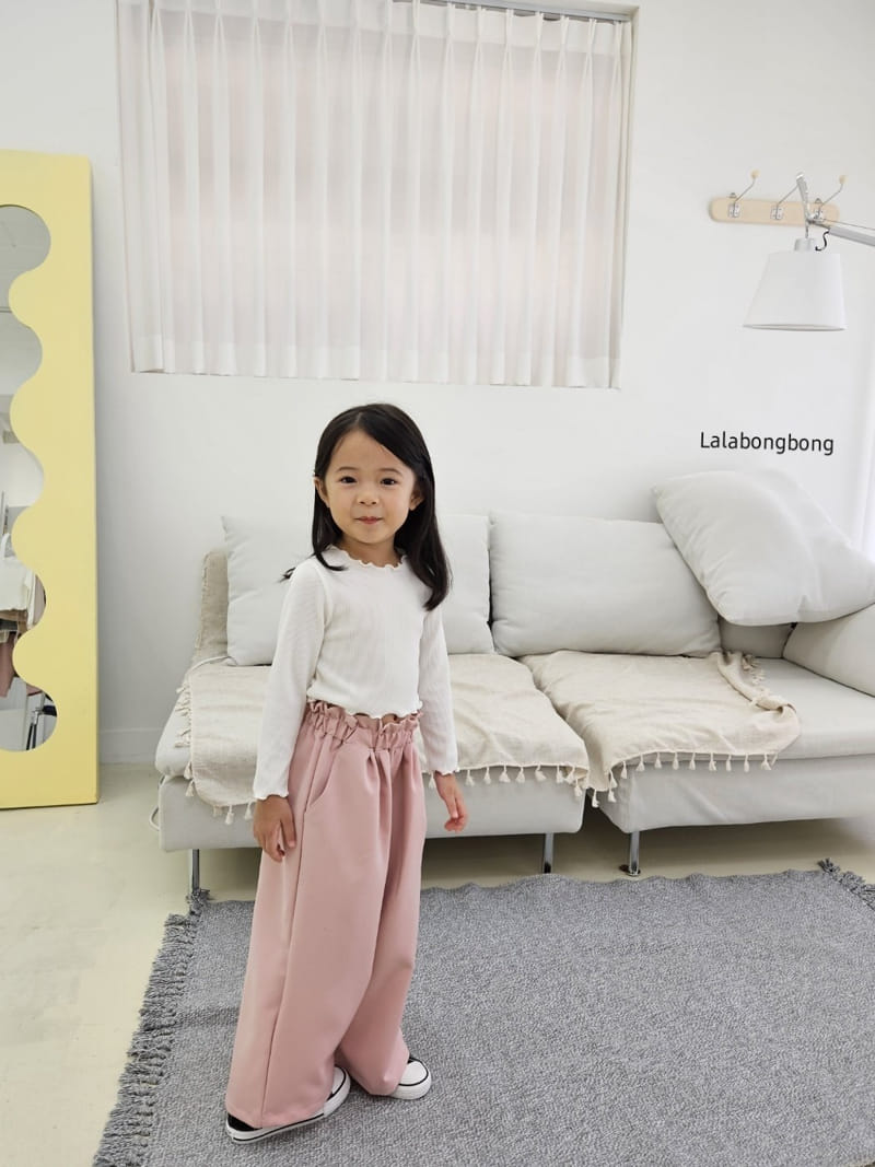 Lalabongbong - Korean Children Fashion - #kidsshorts - Two Tuck Pants - 3