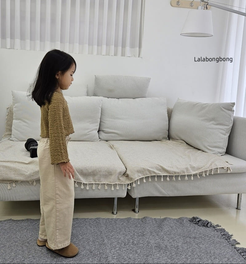 Lalabongbong - Korean Children Fashion - #kidsshorts - Morden Frill Tee - 11