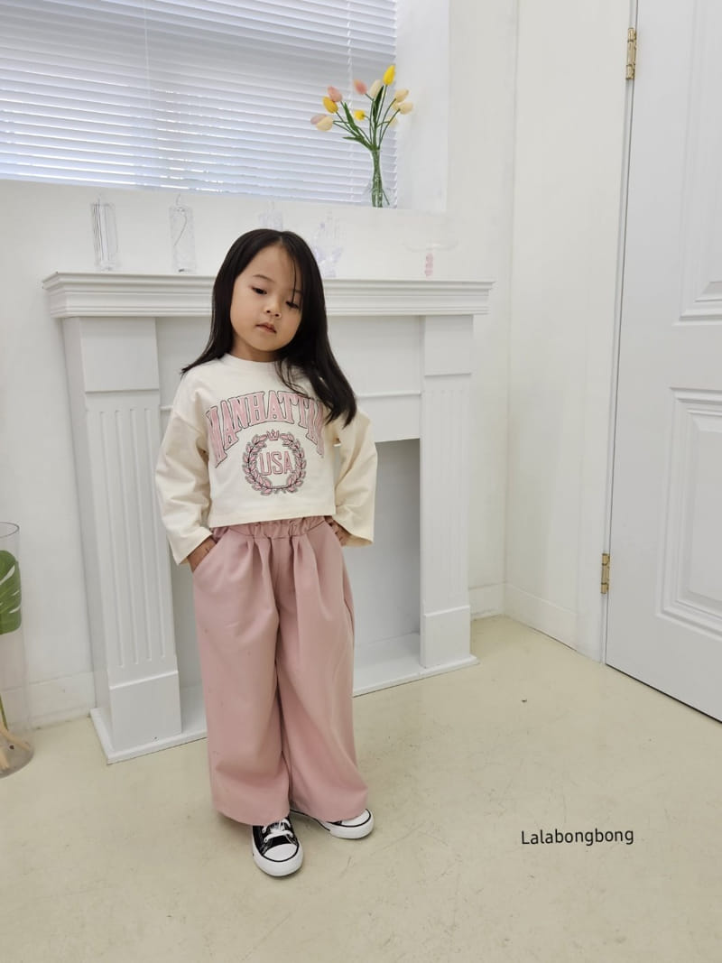 Lalabongbong - Korean Children Fashion - #kidsshorts - Manhattan Tee - 9
