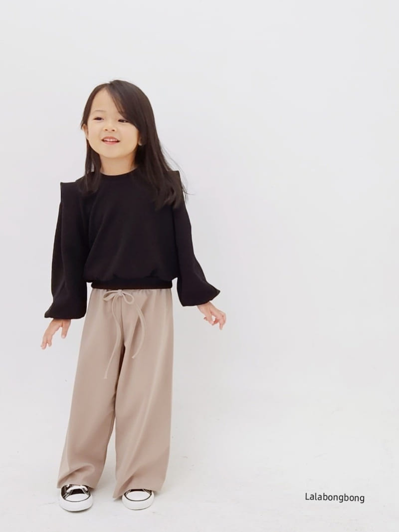 Lalabongbong - Korean Children Fashion - #kidsshorts - Natural Pants - 5