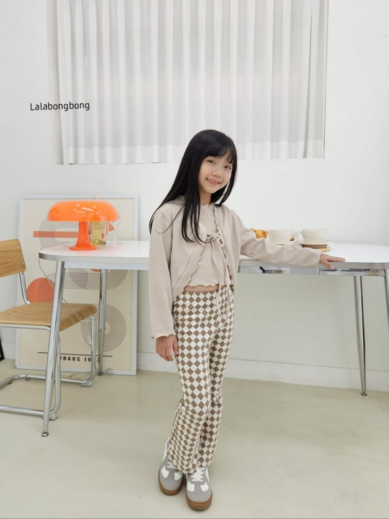 Lalabongbong - Korean Children Fashion - #kidsstore - Powder Cardigan - 5
