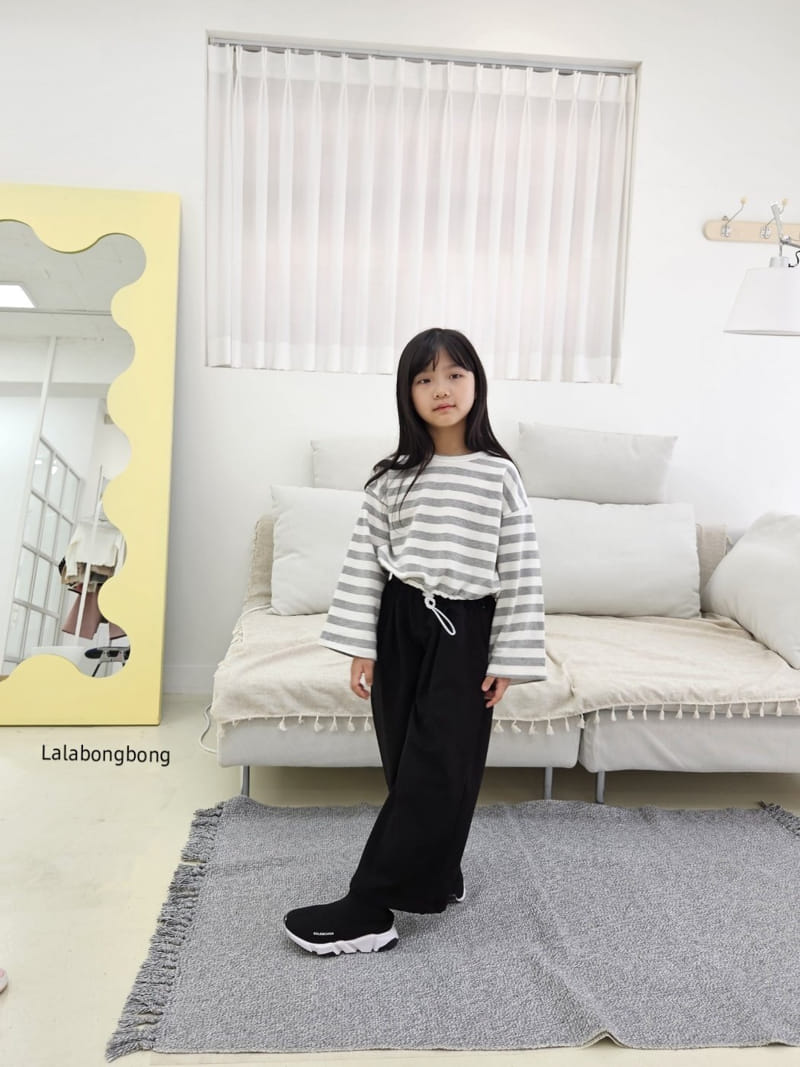 Lalabongbong - Korean Children Fashion - #kidsshorts - Two Tuck Pants - 4