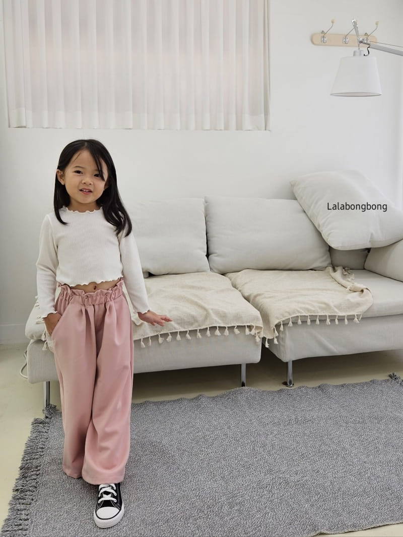 Lalabongbong - Korean Children Fashion - #kidzfashiontrend - Two Tuck Pants - 5