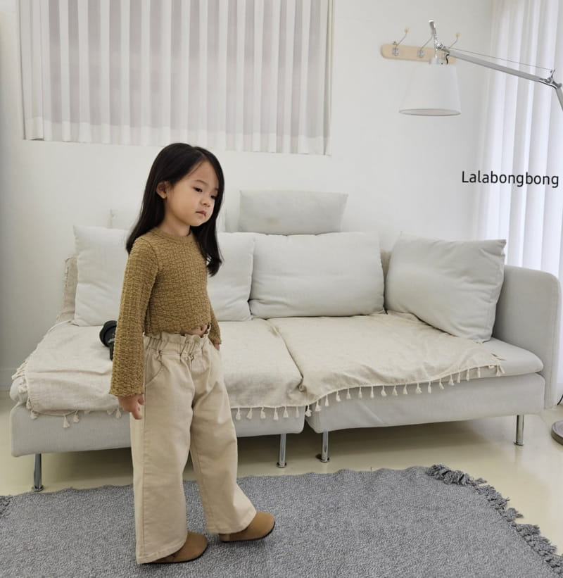 Lalabongbong - Korean Children Fashion - #littlefashionista - Morden Frill Tee