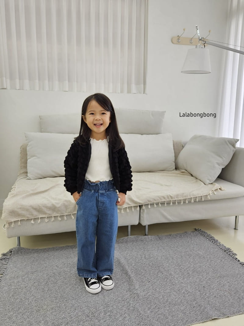 Lalabongbong - Korean Children Fashion - #magicofchildhood - Frill Jeans - 12