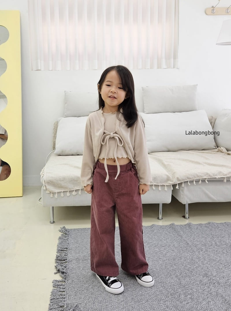 Lalabongbong - Korean Children Fashion - #magicofchildhood - Powder Cardigan - 9