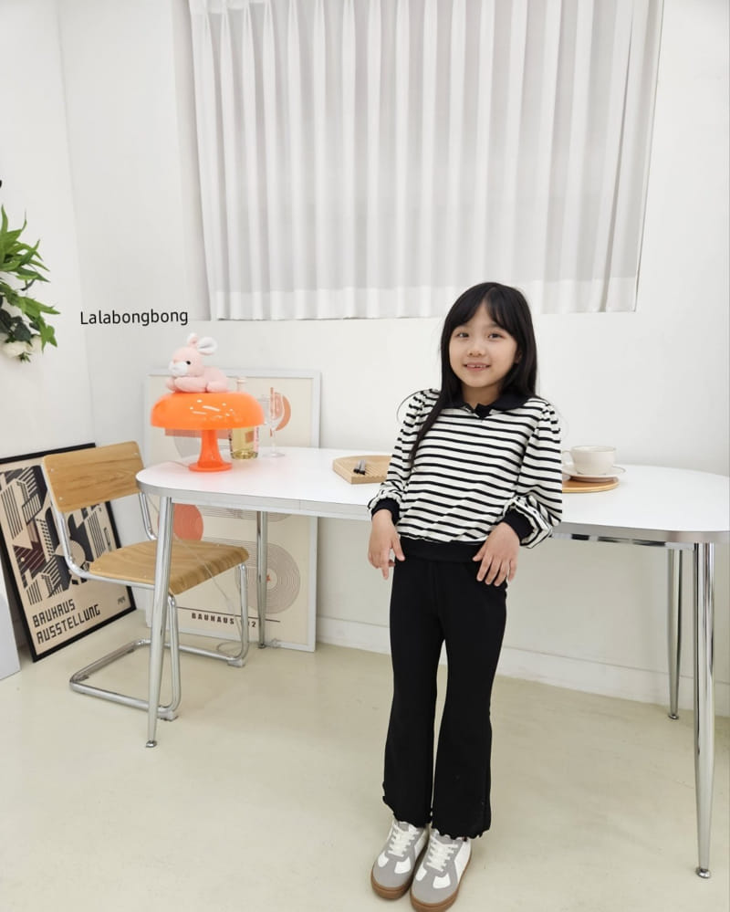 Lalabongbong - Korean Children Fashion - #magicofchildhood - Candy Collar Tee - 6