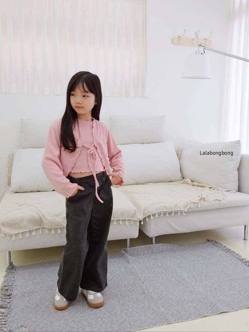 Lalabongbong - Korean Children Fashion - #littlefashionista - Vintage Pants - 4