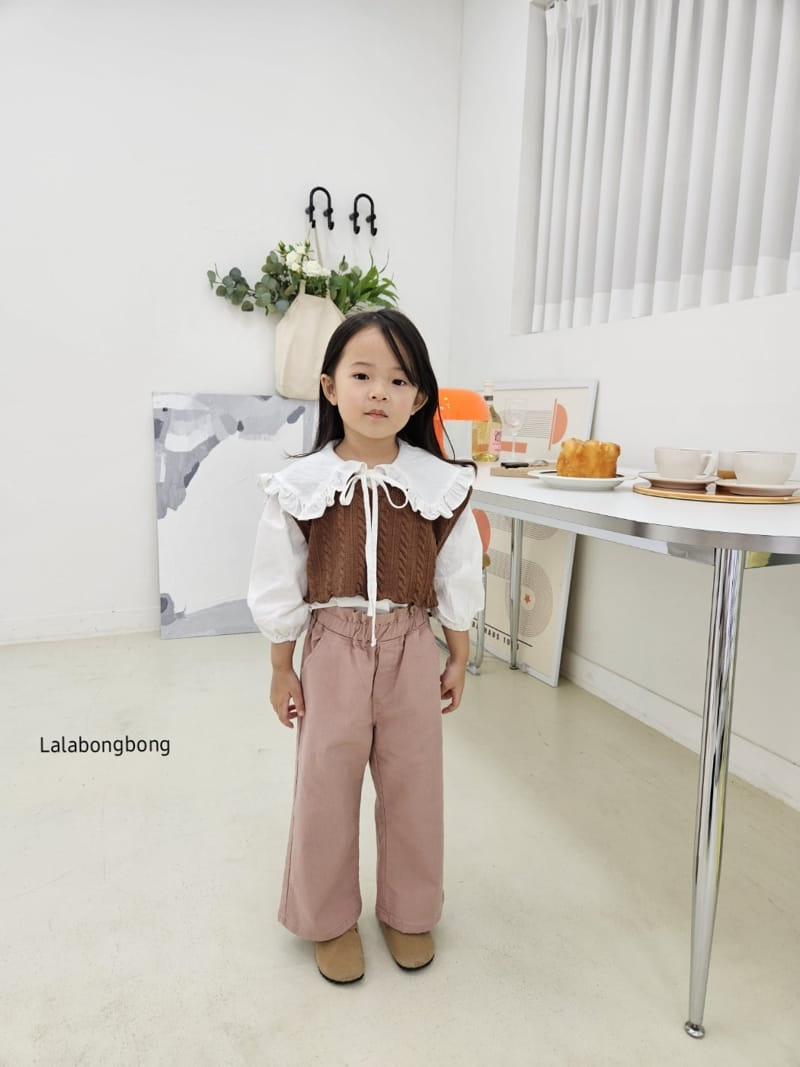 Lalabongbong - Korean Children Fashion - #magicofchildhood - Twist Vest - 7