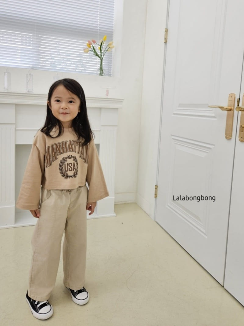 Lalabongbong - Korean Children Fashion - #minifashionista - Manhattan Tee