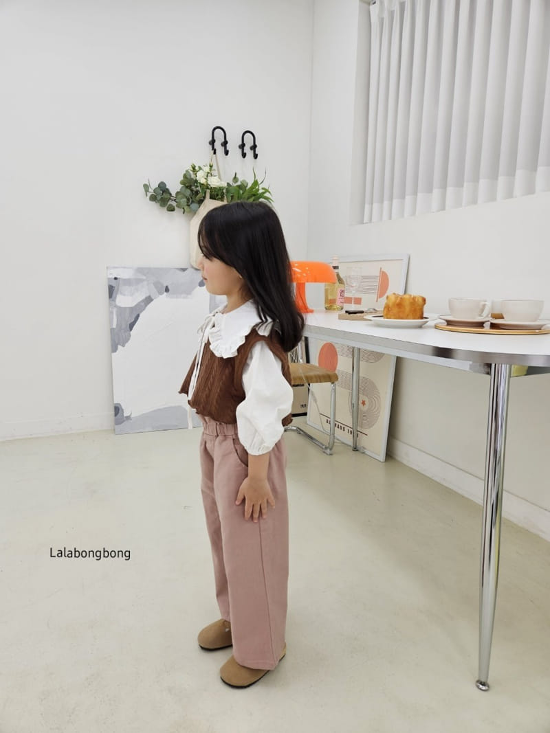 Lalabongbong - Korean Children Fashion - #minifashionista - Twist Vest - 8