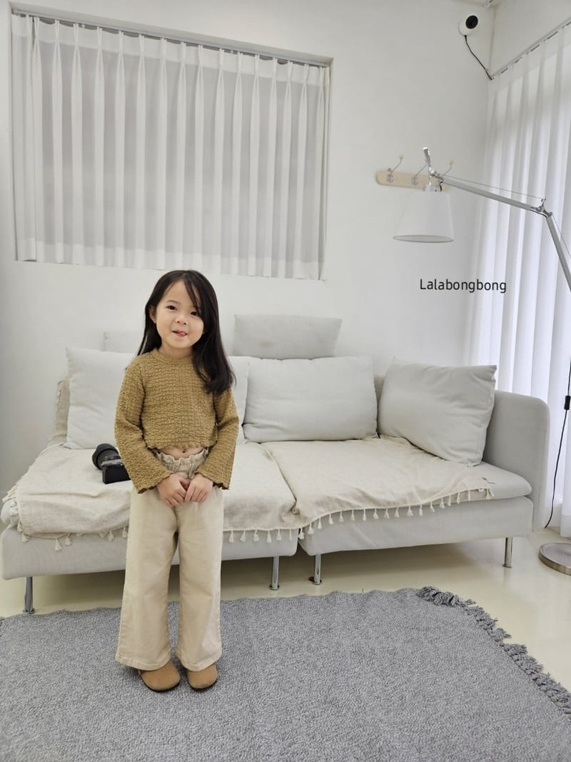 Lalabongbong - Korean Children Fashion - #stylishchildhood - Frill Pants - 2