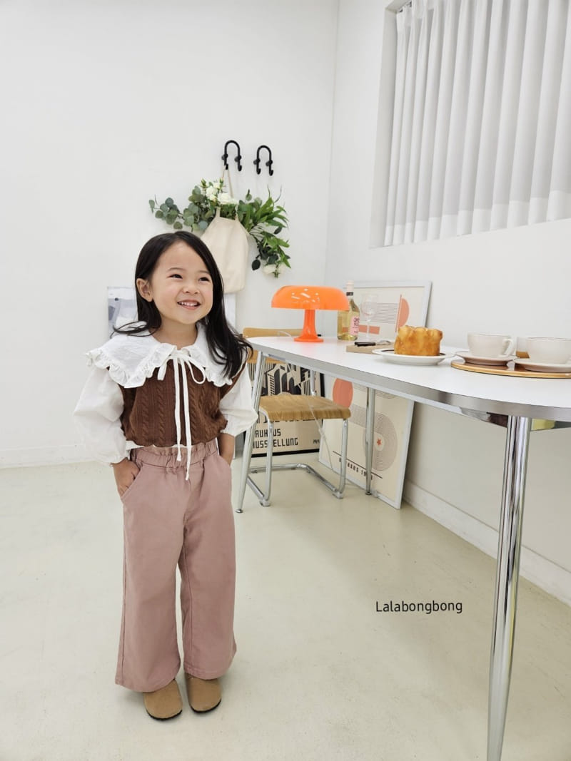 Lalabongbong - Korean Children Fashion - #stylishchildhood - Twist Vest - 12