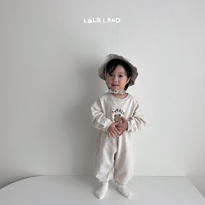Lalaland - Korean Baby Fashion - #babyboutique - Bebe Dubu Bear Bodysuit - 3