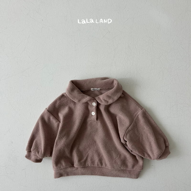 Lalaland - Korean Baby Fashion - #babyboutiqueclothing - Bebe Circle Collar Sweatshirt - 3
