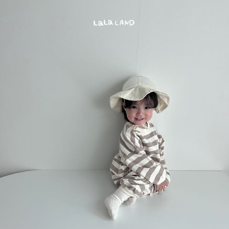 Lalaland - Korean Baby Fashion - #babyclothing - Bebe Stripes Bodysuit - 6
