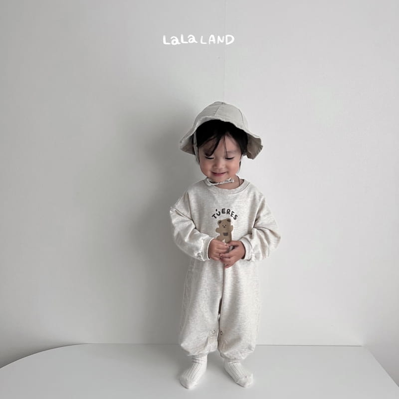 Lalaland - Korean Baby Fashion - #babyclothing - Bebe Dubu Bear Bodysuit - 5