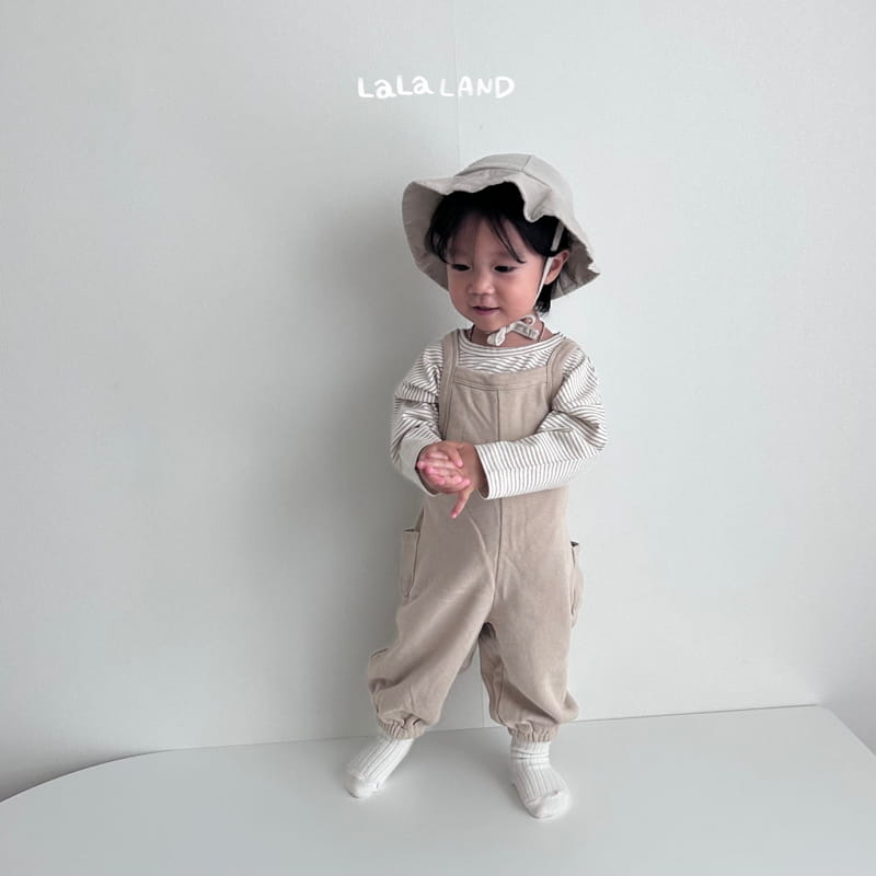 Lalaland - Korean Baby Fashion - #babyboutiqueclothing - Bebe Soft Dungarees - 4