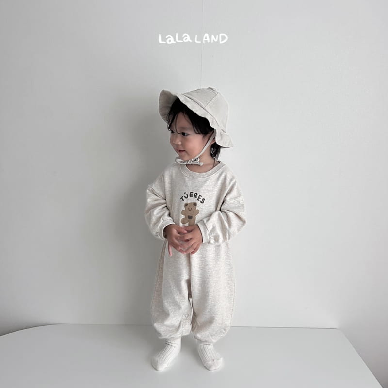 Lalaland - Korean Baby Fashion - #babyfashion - Bebe Dubu Bear Bodysuit - 6
