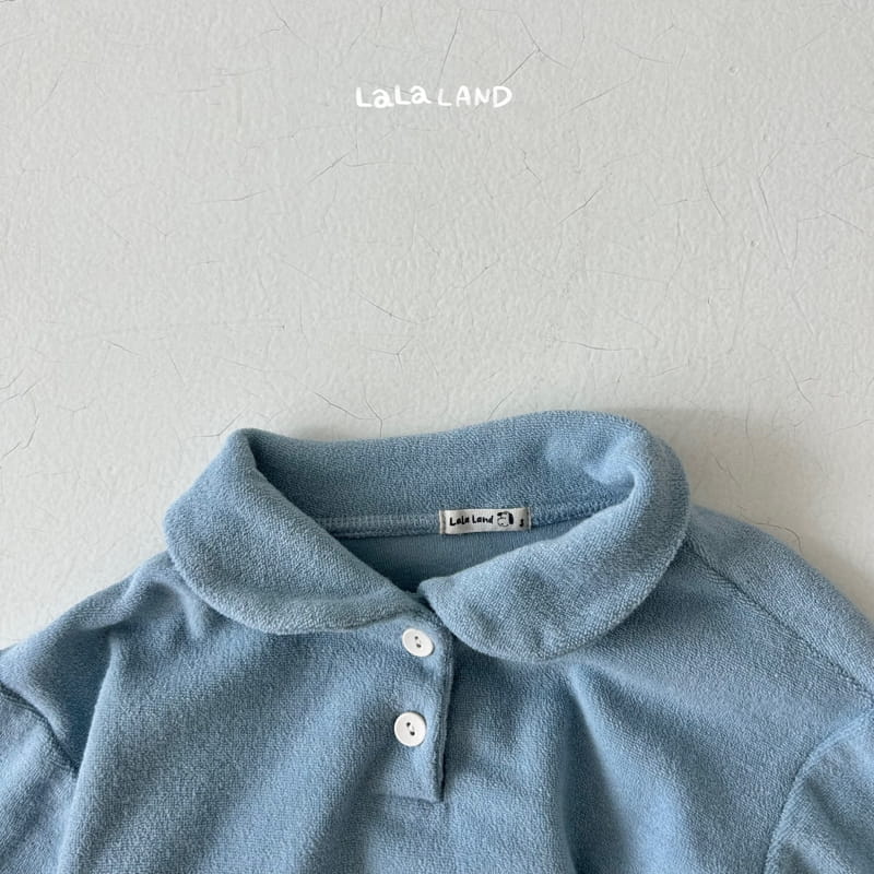 Lalaland - Korean Baby Fashion - #babyfashion - Bebe Circle Collar Sweatshirt - 5
