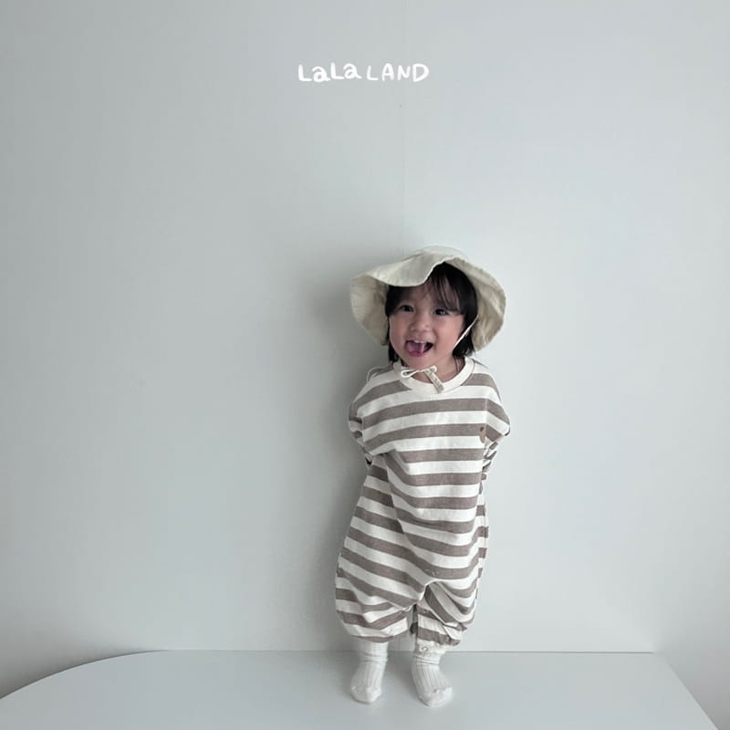 Lalaland - Korean Baby Fashion - #babyfashion - Bebe Rib Bucket Hat - 3