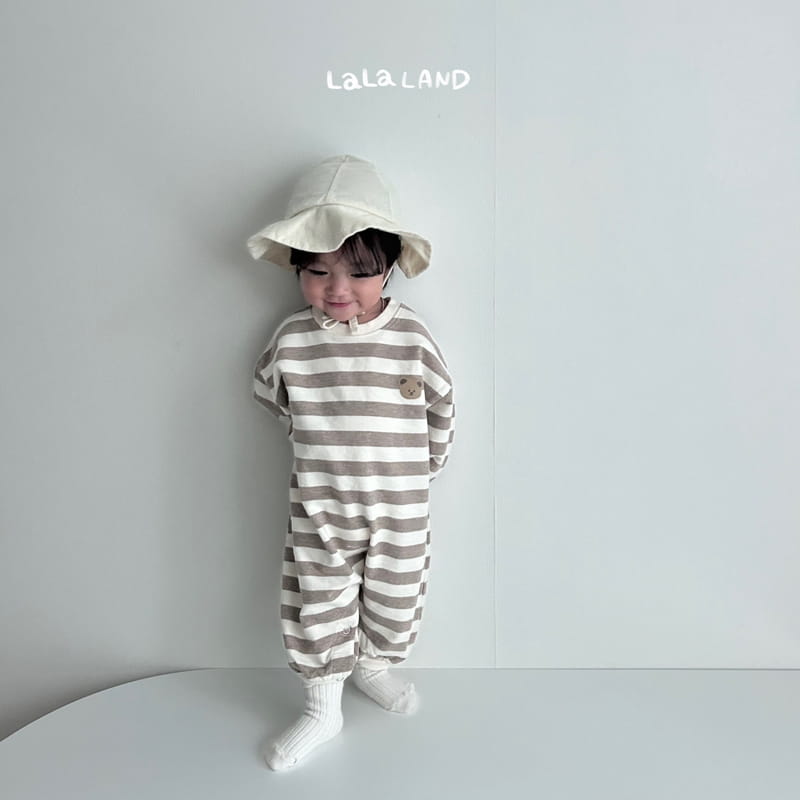 Lalaland - Korean Baby Fashion - #babyfever - Bebe Stripes Bodysuit - 8