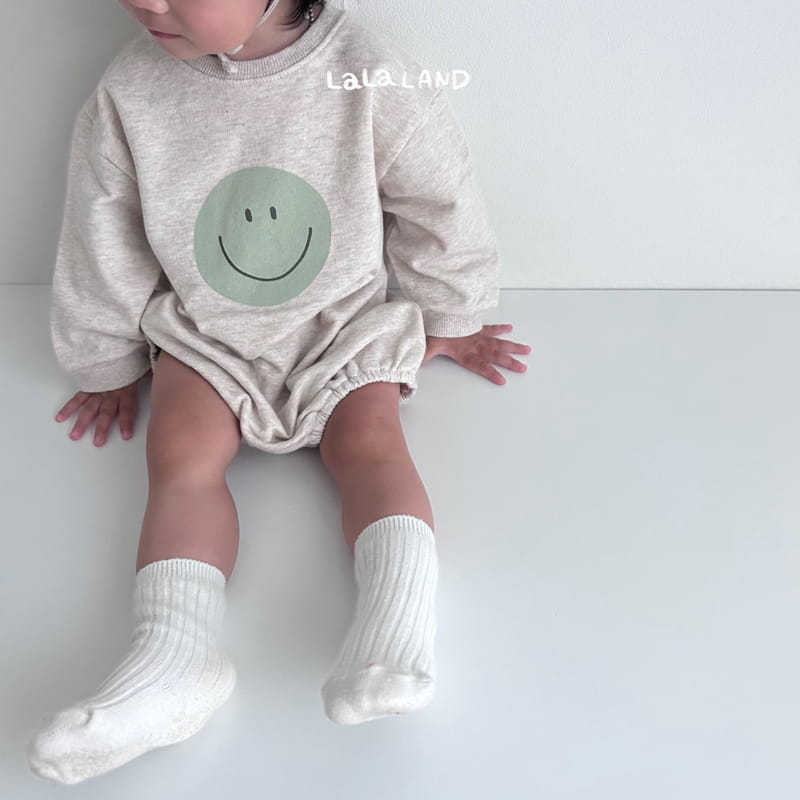 Lalaland - Korean Baby Fashion - #babyfever - Bebe Smile Bodysuit - 5