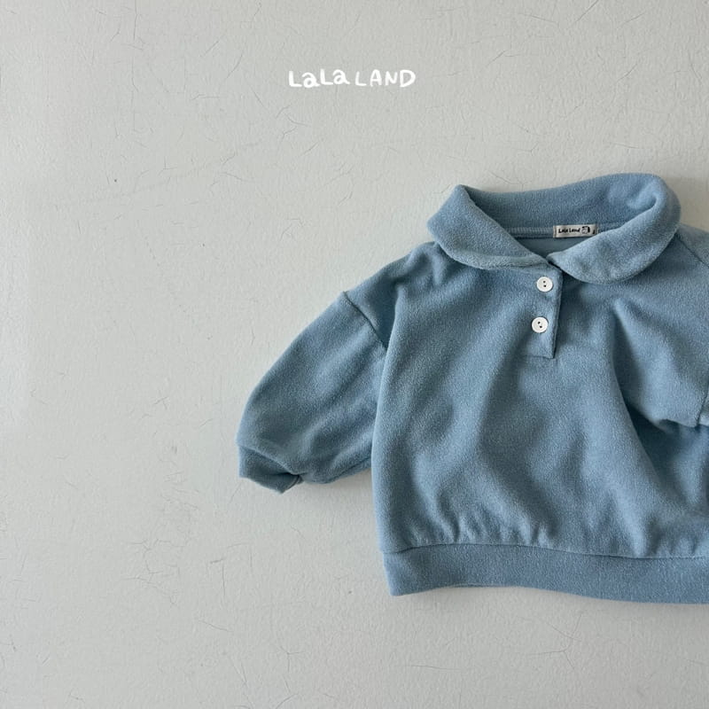 Lalaland - Korean Baby Fashion - #babyfever - Bebe Circle Collar Sweatshirt - 6