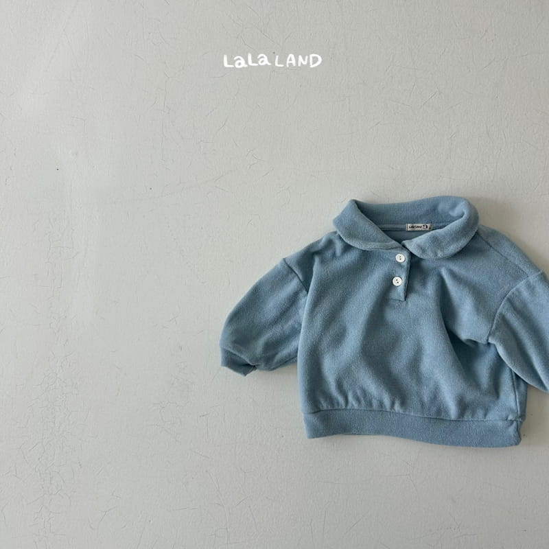 Lalaland - Korean Baby Fashion - #babygirlfashion - Bebe Circle Collar Sweatshirt - 7