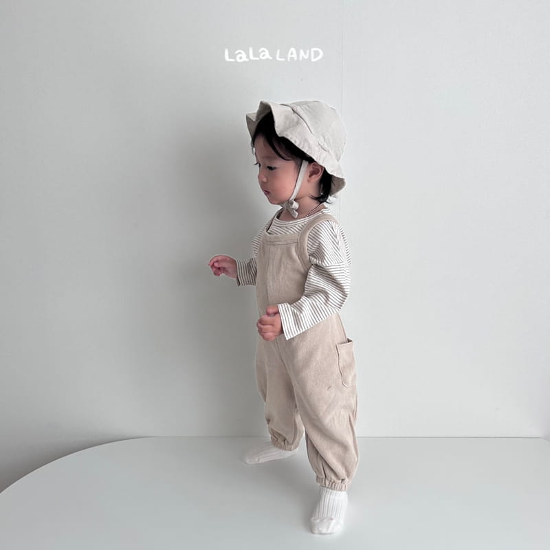 Lalaland - Korean Baby Fashion - #babylifestyle - Bebe Soft Dungarees - 8